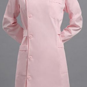N101粉紅淨色企領護士美容診所制服